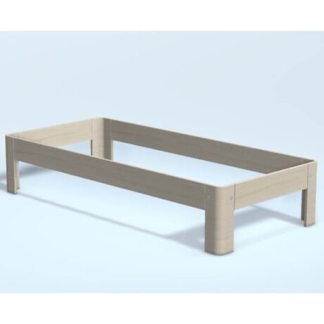 Auping Auronde soft white oak - 90x200 cm. - Lav model