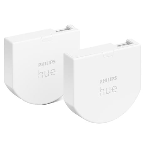 Philips Hue Wall Switch til indbygning - 2-pak